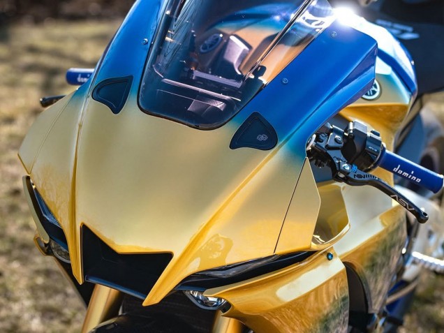 2020-2025 Yamaha YZF 1000 R1 Motorcycle Fairings - Blue Gold Australia