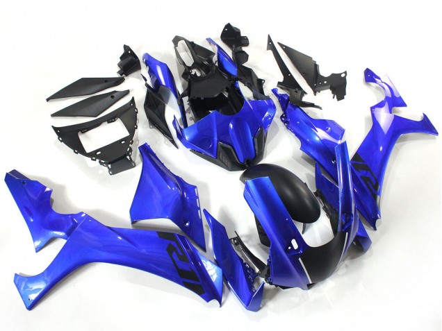 2020-2025 Yamaha YZF 1000 R1 Motorcycle Fairings - Blue Matte Black Australia