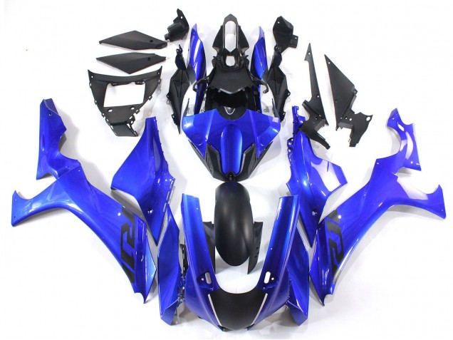 2020-2025 Yamaha YZF 1000 R1 Motorcycle Fairings - Blue Matte Black Australia