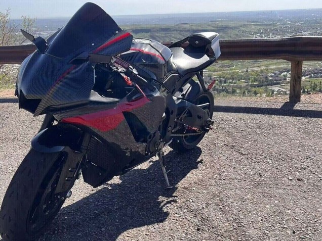 2020-2025 Yamaha YZF 1000 R1 Motorcycle Fairings - Black Carbon Fiber Red Australia
