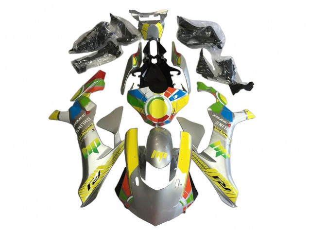 2020-2025 Yamaha YZF 1000 R1 Motorcycle Fairings - Silver Yellow Red Blue Ohlins Australia