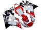1998-2002 Yamaha YZF 600 R6 Motorcycle Fairings - White Red Black Petronas Yamalube 50th Australia