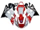 1998-2002 Yamaha YZF 600 R6 Motorcycle Fairings - White Red Black Petronas Yamalube 50th Australia