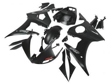 Affordable 2003-2004 Yamaha YZF R6 Motorcycle Fairings - Matte Black Australia