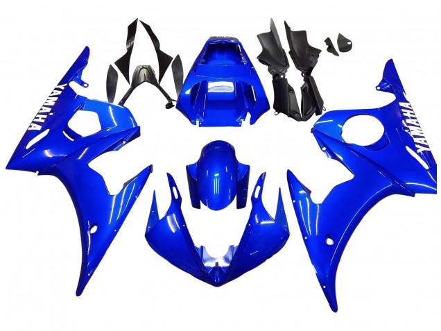 2003-2004 Yamaha YZF R6 Motorcycle Fairing - Blue Australia