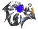 2003-2004 Yamaha YZF R6 Motorcycle Fairings - Blue Matte Black Australia
