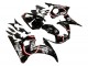 2003-2004 Yamaha YZF R6 Motorcycle Fairings - Glossy Black Red White Lucky Strike Motul Australia