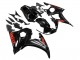 2003-2004 Yamaha YZF R6 Motorcycle Fairings - Glossy Black Red Australia