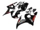 2003-2004 Yamaha YZF R6 Motorcycle Fairings - Glossy Black Red Australia