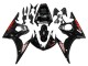 2003-2004 Yamaha YZF R6 Motorcycle Fairings - Glossy Black Red Australia