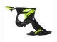 2003-2004 Yamaha YZF R6 Motorcycle Fairings - Glossy Black Neon Yellow Australia