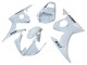 2003-2004 Yamaha YZF R6 Motorcycle Fairings - White Black Decals Australia