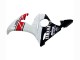 2003-2004 Yamaha YZF R6 Motorcycle Fairings - White Red Glossy Black Motul Australia