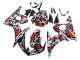 2003-2004 Yamaha YZF R6 Motorcycle Fairings - Black Red Grey Camouflage Australia