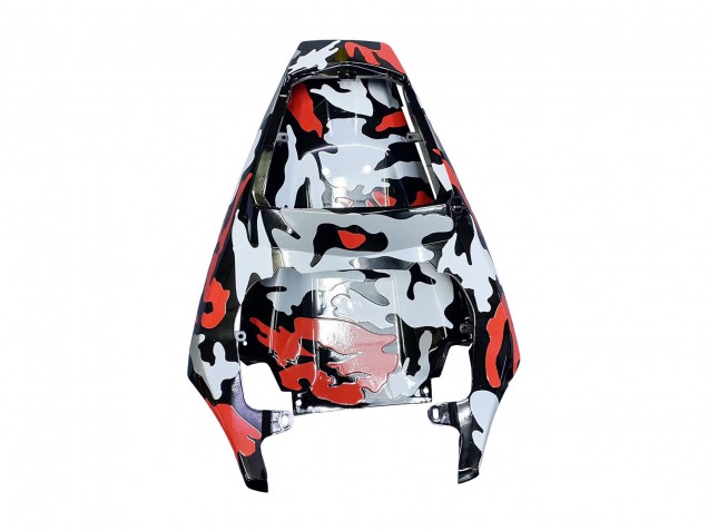 2003-2004 Yamaha YZF R6 Motorcycle Fairings - Black Red Grey Camouflage Australia