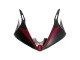 2005 Yamaha YZF 600 R6 Motorcycle Fairings - Matte Black Red Geometric Australia