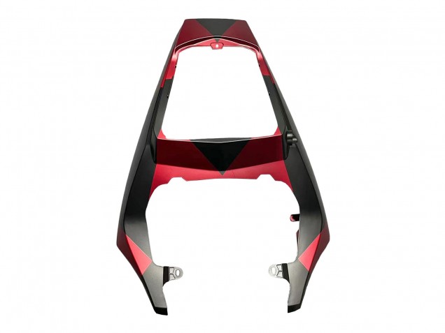 2005 Yamaha YZF 600 R6 Motorcycle Fairings - Matte Black Red Geometric Australia