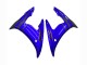 2005 Yamaha YZF 600 R6 Motorcycle Fairings - Glossy Blue Black Australia