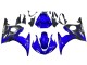 2005 Yamaha YZF 600 R6 Motorcycle Fairings - Glossy Blue Black Australia
