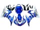 2005 Yamaha YZF 600 R6 Motorcycle Fairings - Blue White Red Motul Michelin Fiat Australia