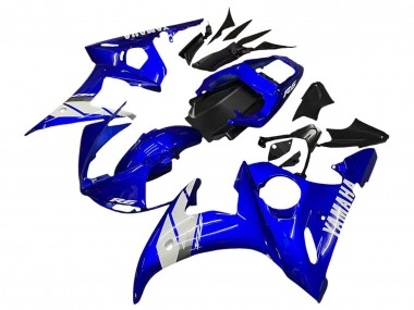 Affordable 2005 Yamaha YZF 600 R6 Motorcycle Fairing - Blue White Australia