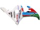 2005 Yamaha YZF 600 R6 Motorcycle Fairings - Light Blue White Green Red Kastinee Dunlop Motul Australia