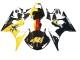 2005 Yamaha YZF 600 R6 Motorcycle Fairings - Black Yellow Red 46 Australia