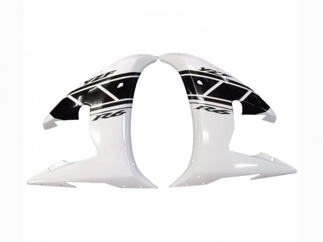 2005 Yamaha YZF 600 R6 Motorcycle Fairings - White Black Australia