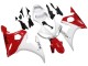 2005 Yamaha YZF 600 R6 Motorcycle Fairings - White Red Australia