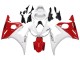 2005 Yamaha YZF 600 R6 Motorcycle Fairings - White Red Australia
