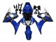 2005 Yamaha YZF 600 R6 Motorcycle Fairings - Blue White Black Yamalube Australia