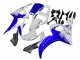 2005 Yamaha YZF 600 R6 Motorcycle Fairings - White Blue Yamalube Australia