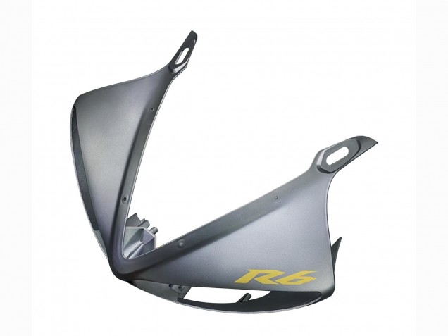 2005 Yamaha YZF 600 R6 Motorcycle Fairings - Grey Matte Black Gold Australia