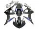 2005 Yamaha YZF 600 R6 Motorcycle Fairings - Black Blue Australia