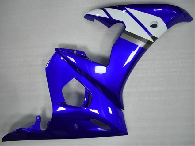 2005 Yamaha YZF 600 R6 Motorcycle Fairings - Blue White Australia