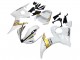 2005 Yamaha YZF 600 R6 Motorcycle Fairings - White Gold Black Australia