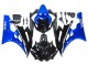 2006-2007 Yamaha YZF 600 R6 Motorcycle Fairings - Blue Glossy Black Australia