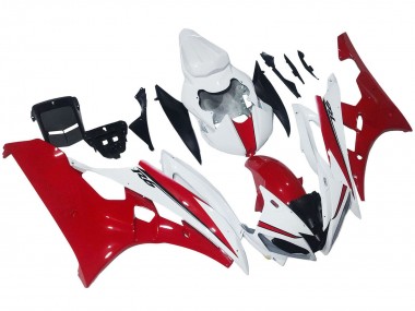 Affordable 2006-2007 Yamaha YZF 600 R6 Motorcycle Fairings - White Red Australia