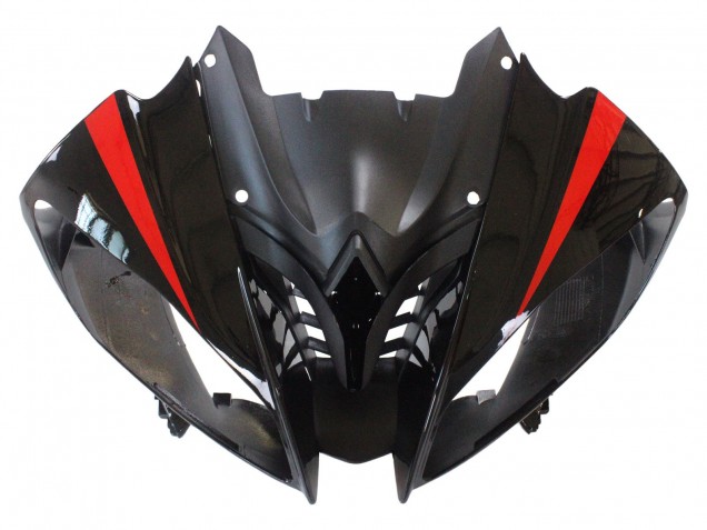 2008-2016 Yamaha YZF 600 R6 Motorcycle Fairings - Silver Black Red Shark 4 Australia