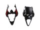 2008-2016 Yamaha YZF 600 R6 Motorcycle Fairings - Silver Black Red Shark 4 Australia