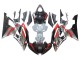 2008-2016 Yamaha YZF 600 R6 Motorcycle Fairings - Silver Black Red Shark 4 Australia