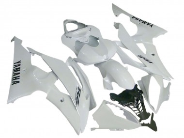 Affordable 2008-2016 Yamaha YZF 600 R6 Motorcycle Fairings - Glossy White Australia