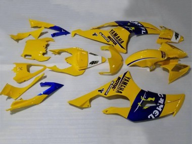 Affordable 2008-2016 Yamaha YZF 600 R6 Motorcycle Fairings - Yellow Blue Camel Motul Michelin Australia