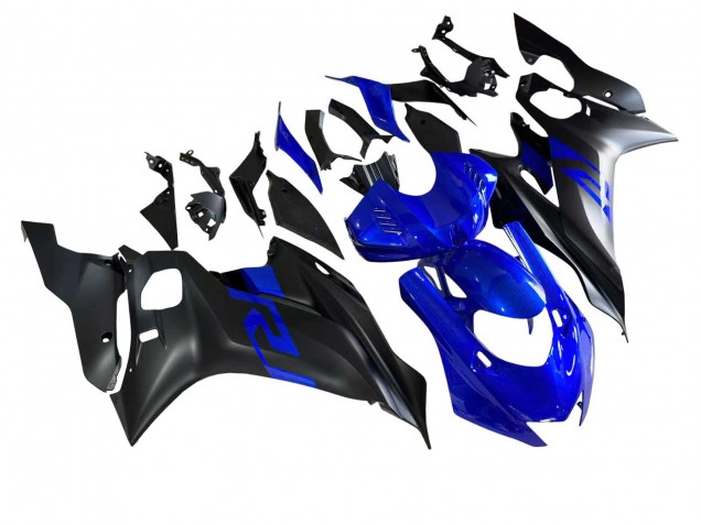 2017-2023 Yamaha YZF 600 R6 Motorcycle Fairings - Blue Matte Black Australia