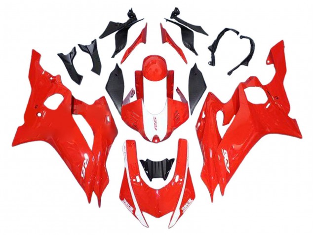 2017-2023 Yamaha YZF 600 R6 Motorcycle Fairings - Red White Australia