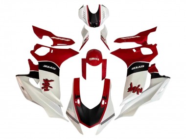 Affordable 2017-2023 Yamaha YZF 600 R6 Motorcycle Fairing - White Red Black Australia