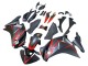2011-2015 Honda CBR250RR Motorcycle Fairings - Matte Black Red Stripe Australia