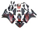 2011-2015 Honda CBR250RR Motorcycle Fairings - Matte Black Red Stripe Australia