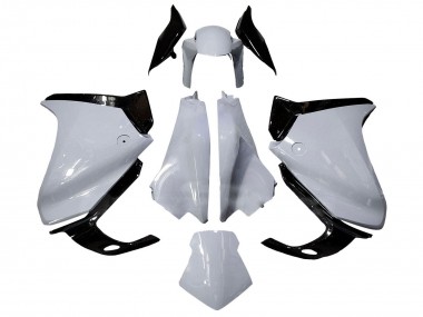 Affordable 2010-2014 Honda VFR 1200 Motorcycle Fairings - White Glossy Black Australia