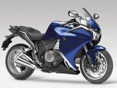Affordable 2010-2014 Honda VFR 1200 Motorcycle Fairings - Blue Black Australia